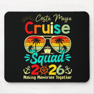 Mousepad Esquadrão de Cruzeiro Vintage Costa-maya 2026 Navi