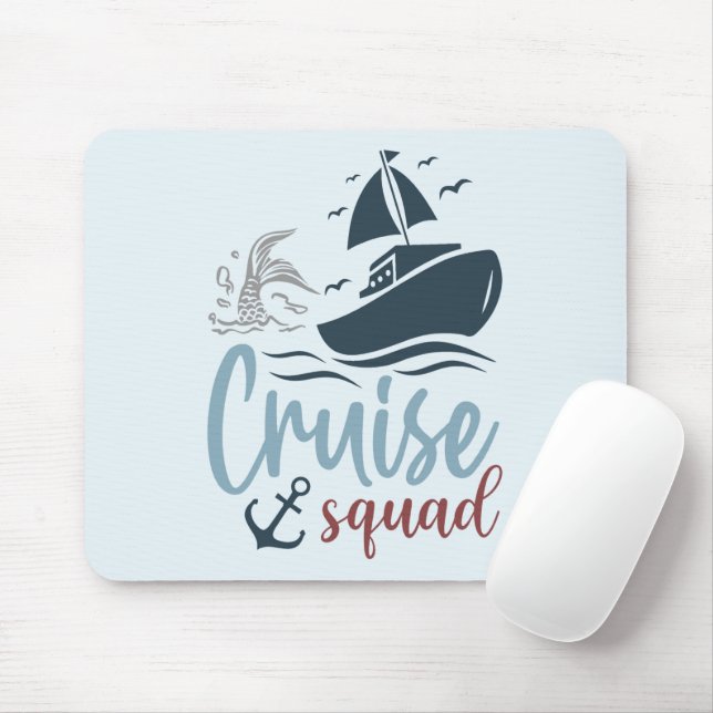 Mousepad Esquadrão de Cruzeiros (Com mouse)