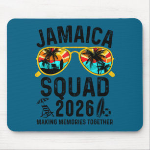 Mousepad esquadrão de férias na Jamaica 2026 viagem familia