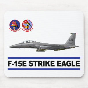 Mousepad Esquadrão de lutador de Eagle da greve de F-15E