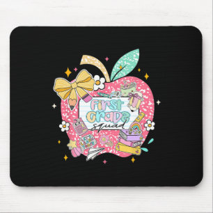 Mousepad Esquadrão de Professoras do 1º Ano Maçã Leopardo C