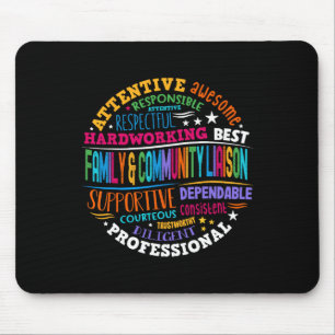 Mousepad Esquadrão de Volta às Aulas do Serviço de Liaison