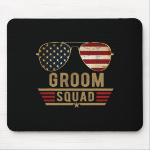 Mousepad Esquadrão do Noivo Festa de Solteiro Padres de Cas