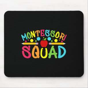 Mousepad Esquadrão Montessori Professor Montessori Volta às