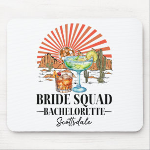 Mousepad Esquadrão noivo Bridesmaid Noiva Scottsdale Bachel