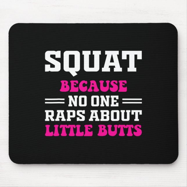 Mousepad Esquadrão Porque Ninguém Rap Sobre Pequenos Bumbun (Frente)