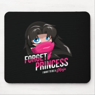 Mousepad Esqueça Princesa Real Life Black Ninja Karate Love