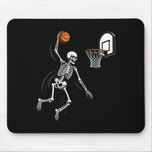 Mousepad Esqueleto Brincando Esqueleto Divertido Halloween