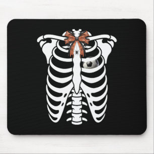 Mousepad Esqueleto Caixa Torácica Fantasia de Futebol de Ha