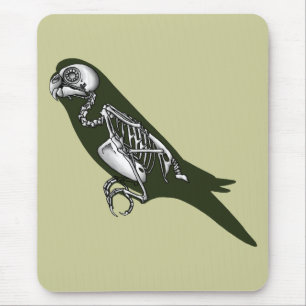 Mousepad Esqueleto de Budgie