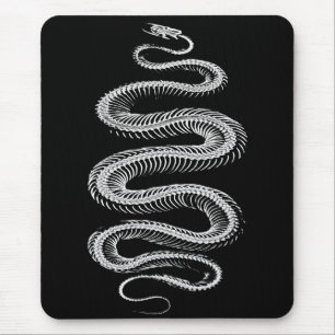 Mousepad Esqueleto de Cobra de deslizamento