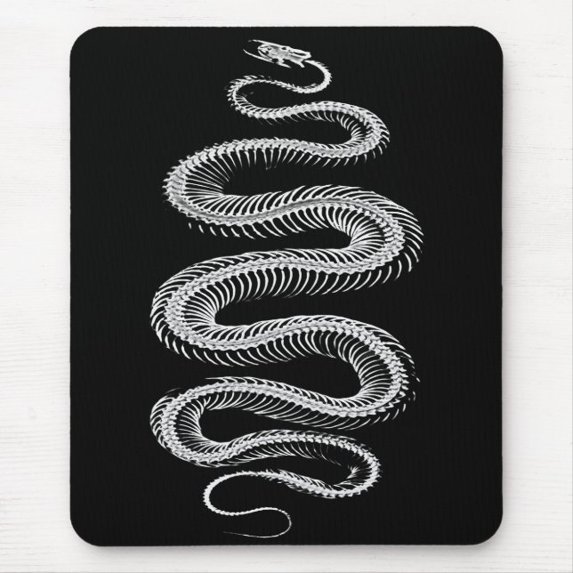 Mousepad Esqueleto de Cobra de deslizamento (Frente)