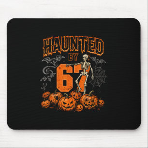 Mousepad Esqueleto de Halloween Assombrado Seis Sete Número