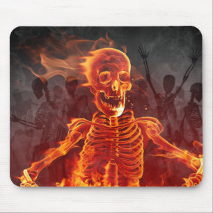 Mousepad Esqueleto de Queima