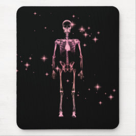 Mousepad Esqueleto de Raio X espumante - Vermelho