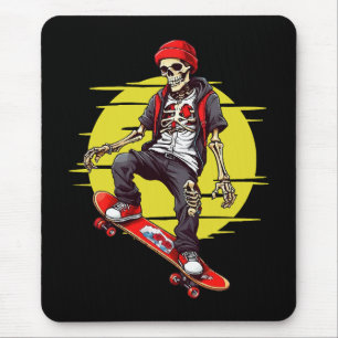 Mousepad Esqueleto de Skate