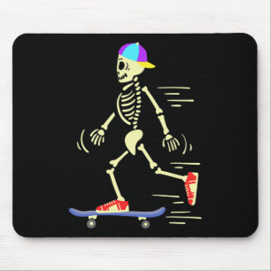 Mousepad Esqueleto de skate de skate
