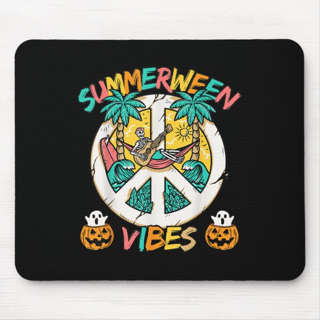 Mousepad Esqueleto De Summerwin Enche Na Praia Com Su (Frente)