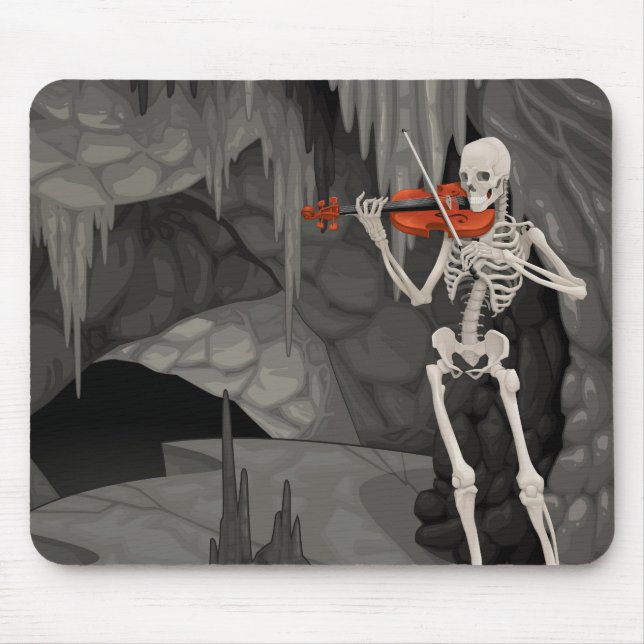 Mousepad esqueleto de violino (Frente)
