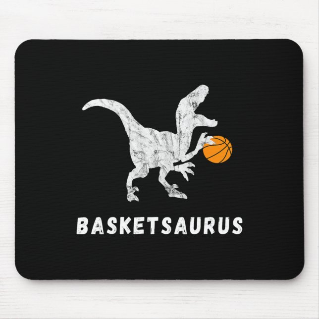 Mousepad Esqueleto Dinossauro Ller T-rex Dino Engraçado Esq (Frente)