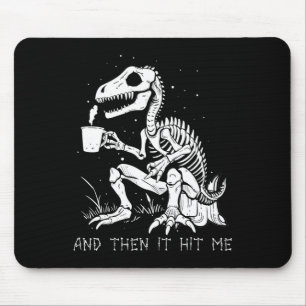 Mousepad Esqueleto Divertido Dinossauro Gótico de Costume M