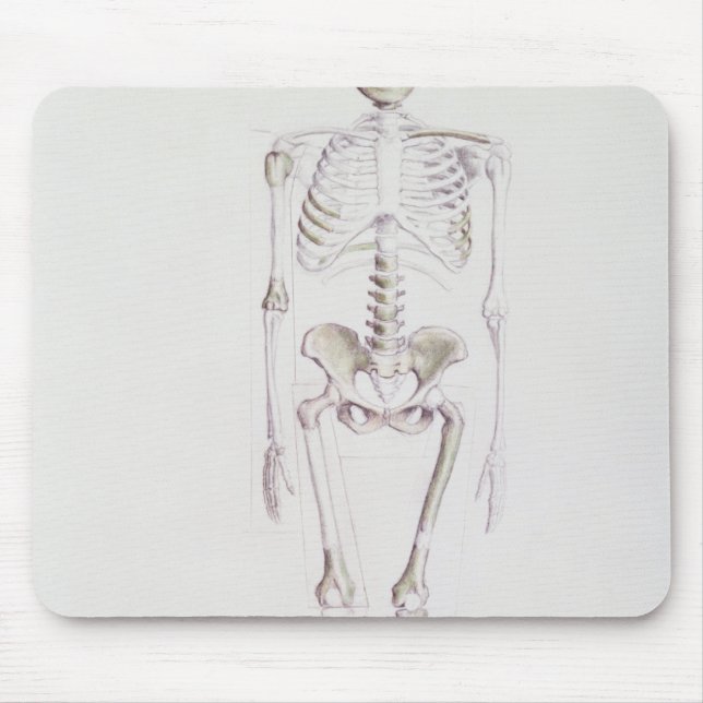 Mousepad Esqueleto do africanus do Australopithecus (Frente)