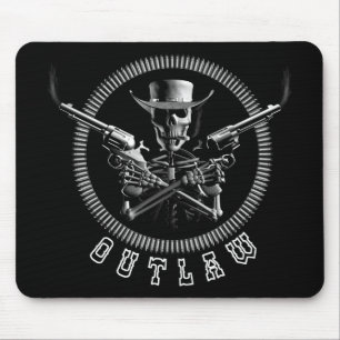 Mousepad Esqueleto foragido