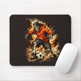 Mousepad Esqueleto Jogador de Futebol Streetwear Cartoon – 