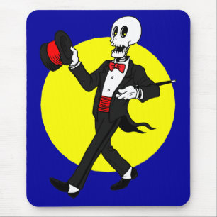 Mousepad Esqueleto no terno do smoking