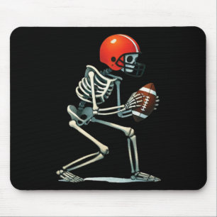 Mousepad Esqueleto Pé Fantasia de Halloween Engraçado Homen