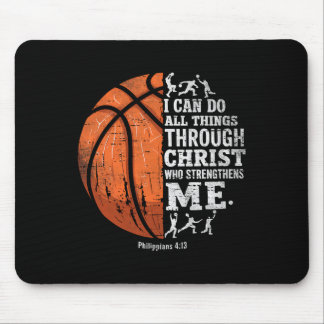 Mousepad Esquema Cristão Eu Posso Fazer Todas As Coisas Fai