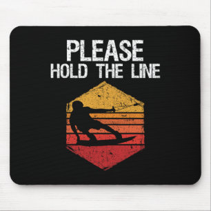 Mousepad Esqui aquático praticante de esqui aquático Esqui