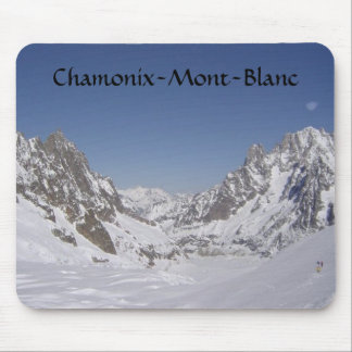 Mousepad Esqui em uma geleira