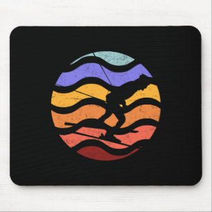 Mousepad Esqui esqui esquiador Biathlon neve inverno esport