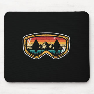 Mousepad Esqui Esqui Snowboard Esporte De Inverno Criança H