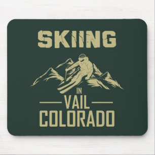 Mousepad Esqui no Vail Colorado