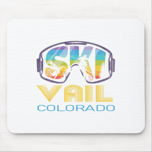 Mousepad Esqui Vail Colorado Férias de Esqui 