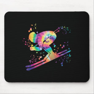 Mousepad Esquiador Alpino Esportes de Inverno Esqui Nórdico