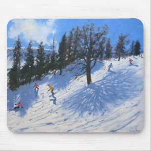 Mousepad Esquiadores Verbier 2010 do primavera