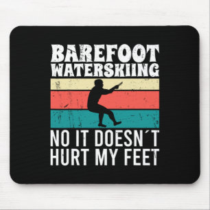 Mousepad Esquiar na água com Refoot Não Dói Meus Pés