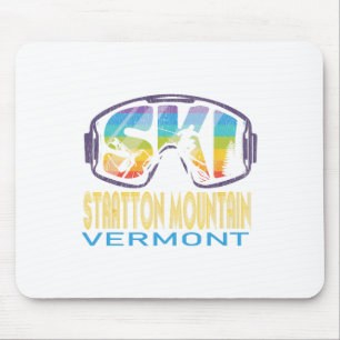 Mousepad Esquiar na Montanha Stratton Vermont Férias de Esq