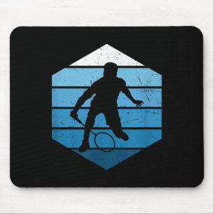 Mousepad Esquife Feminino Masculino Badminton Jogador Remo