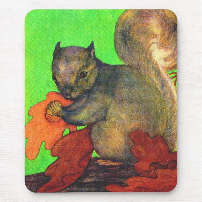 Mousepad esquilo bonito (Frente)
