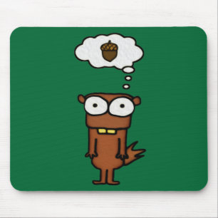 Mousepad Esquilo de desenho animado