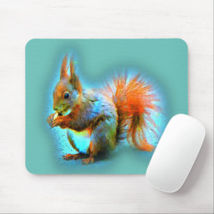 Mousepad Esquilo no estilo moderno