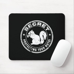Mousepad Esquilo secreto "Protegendo seus Loucos" se aflora