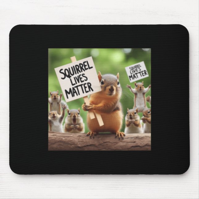 Mousepad Esquilo Vive Sticker (Frente)