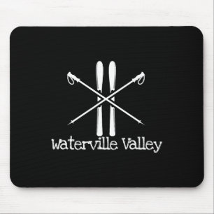 Mousepad Esquis de esqui rústico do vale de Waterville Vall