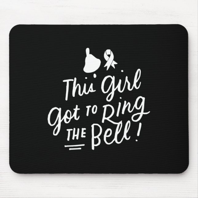 Mousepad Essa garota tem que tocar o Quimio Bell Formando o (Frente)