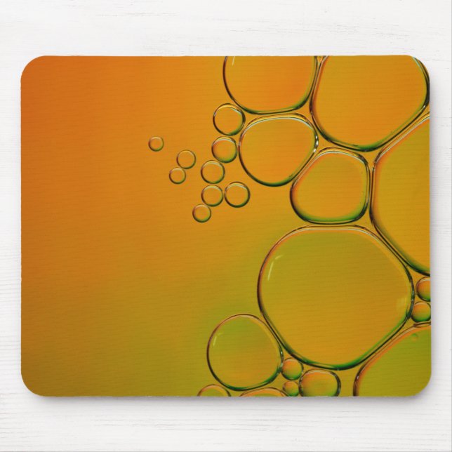 Mousepad essas bolhas laranja (Frente)